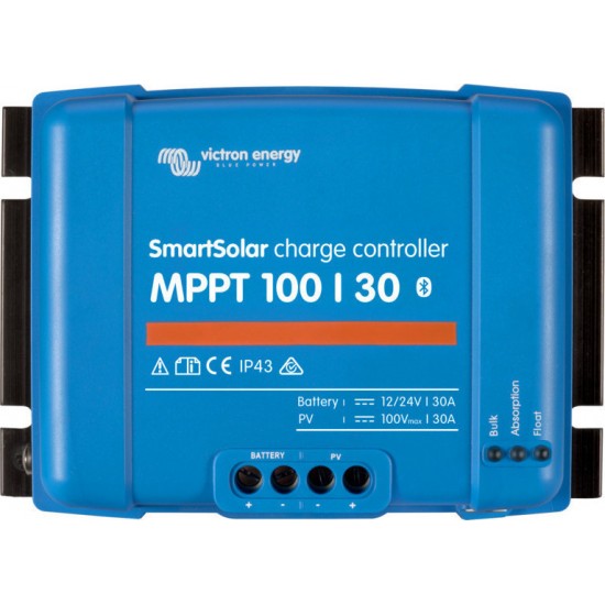 Ρυθμιστής Φόρτισης Victron SmartSolar MPPT 100/30 12/24V IP43 30A