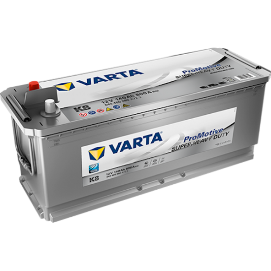 Μπαταρία φορτηγού-σκάφους  Varta  K8 , 140Ah