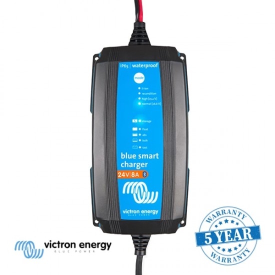 Φορτιστής Μπαταρίας Victron Energy IP65 24/8 ,24V Blue Smart 8A 